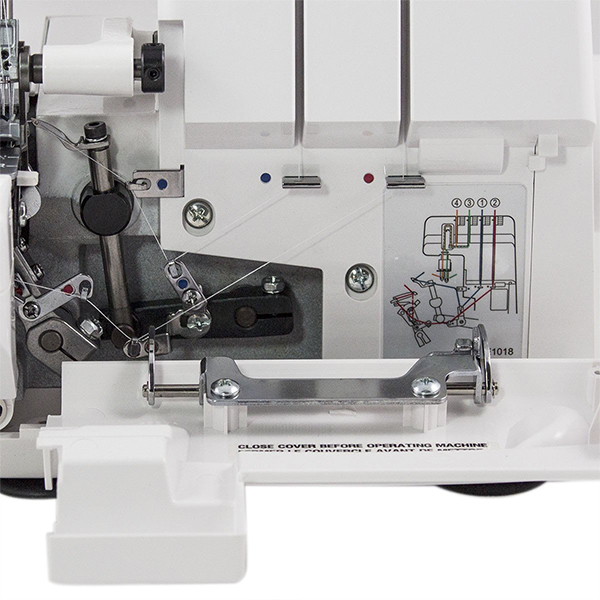 Juki, MO-50E, 3 or 4 Thread Serger, Lay In Tensions, Adjustable  Differential Feed, Built In Rolled Hem, Automatic Lower Looper Threader,  Retractable